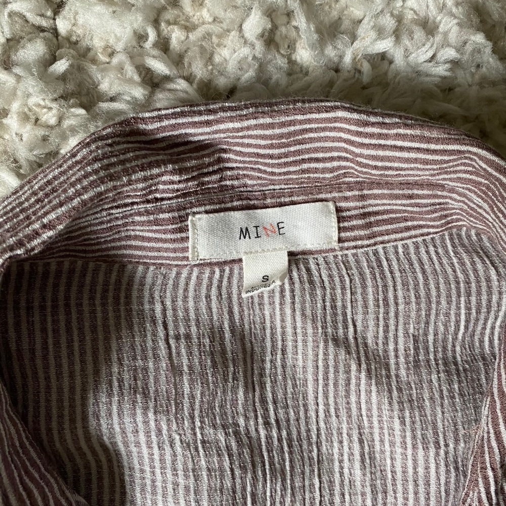 Rails Style Collared Waist-Tye Top - image 3